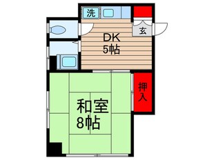 千広ハイムの物件間取画像